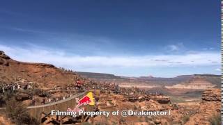 Sam Reynolds Superman over the 74 Ft Canyon Jump Redbull Rampage 2015