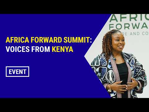 The Future Starts Here and Now (Africa Forward Summit)