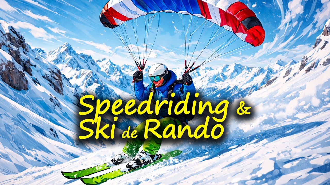 Speedriding en ski de rando au Pene de Sulit (Peyragude) 