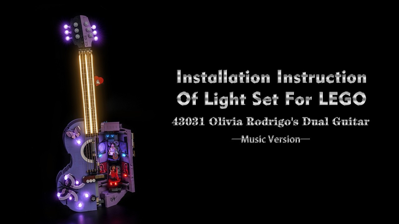 Installation Instruction Of Light Set For LEGO 43031 Olivia