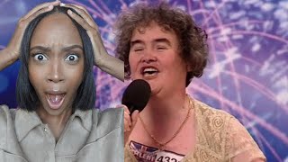FIRST TIME REACTING TO | SUSAN BOYLE - BRITAIN'S GOT TALENT AUDITION REACTION