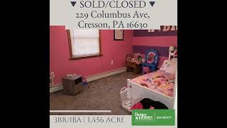 229 Columbus Ave, Cresson, PA 16630