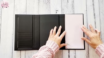 Double Watefall Small Trifold Album || Scrapbooks & Co.