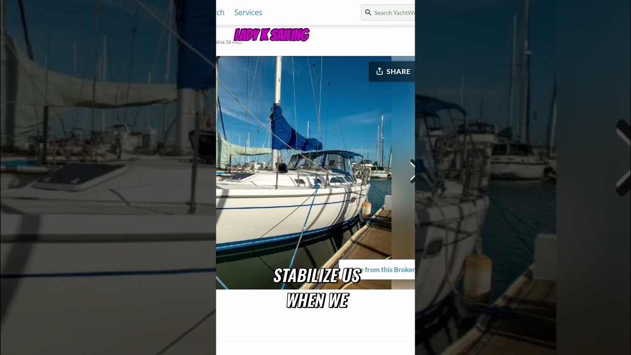 ⁣Best Budget 💰 Sailboat ⛵️ For The Solo Cruiser!🧍-Catalina 36 #boattrip #sailboat #ytshorts #advice