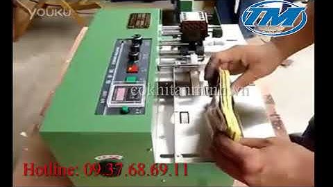 Máy in date tự động MY 380  ( TMĐG D07 )