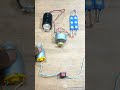 dc motor generator project #dcmotor #tech #experiment #diy #shorts