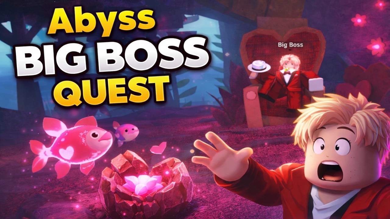Roblox Abyss Big Boss Quest Guide (All 6 Valentine Quests) - YouTube
