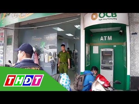 Video Táo tợn che camera, đập máy ATM để trộm tiền | THDT - youtube