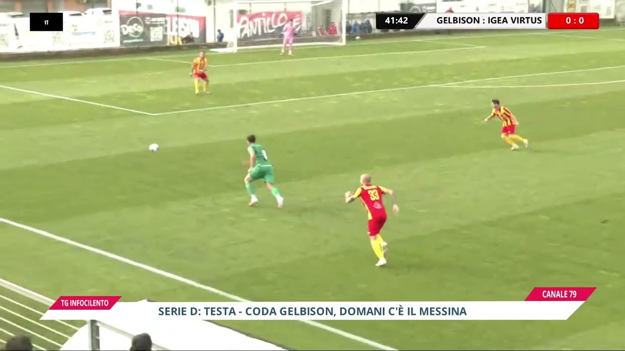 Serie D: testa-coda Gelbison, domani c'è il Messina