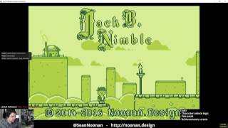 [VOD] Jack B. Nimble game development using Construct 2 - May 21, 2016 (Part 1)