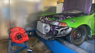 Turbo B18C1 + Turbo LS VTEC Dyno Day | Infamous Motorsports