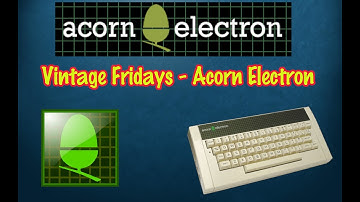 Vintage fridays acorn electron
