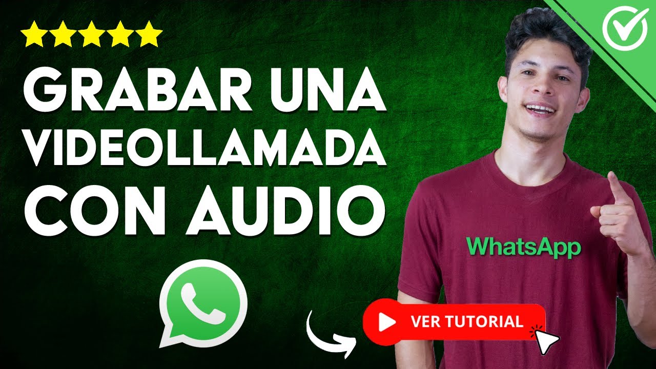 Cómo GRABAR una VIDEOLLAMADA de WHATSAPP con Audio Incluido | 🎦 Las Mejores Apps 🎦