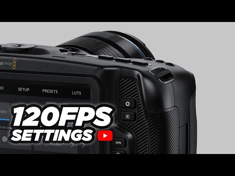 How to Shoot 120FPS on BMPCC 4K SLOW MOTION High Speed Recording