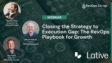 Closing the Strategy to Execution Gap: The RevOps Playbook for Growth
