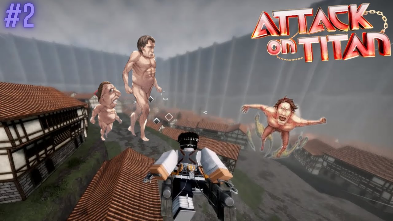 Levi Is Going To Raid High Ranks In Shiganshina | Attack On Titan Revilution Roblox Gameplay #2