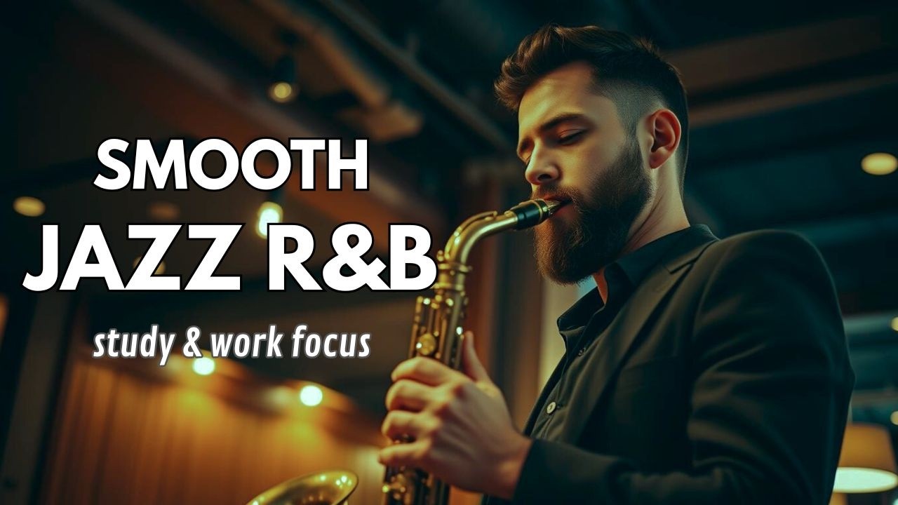 Smooth Jazz RnB Warm Instrumental – Relaxing Background Music for Study & Work