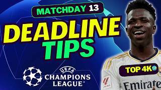 UCL FANTASY MD13 (QUARTER-FINALS) MY FINAL TEAM SELECTION | CHAMPIONS LEAGUE FANTASY TIPS 2025/26 screenshot 5