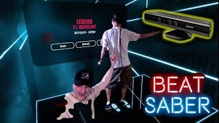Testing LIV and VIVR with Kinect 360 V1 using Beat Saber VR