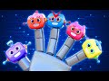 Robot finger family song  nursery rhymes for kids by hooplakidzbabysitter