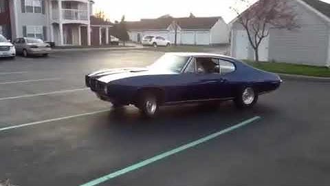 1968 GTO start up idle cam exhaust Pontiac 400