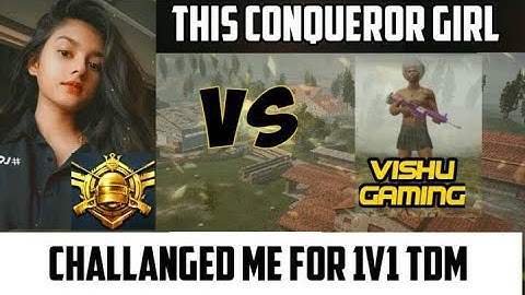 //HINDI//Girl Gamer//Challenge Accepted//1v1 Tdm//Vishugaming
