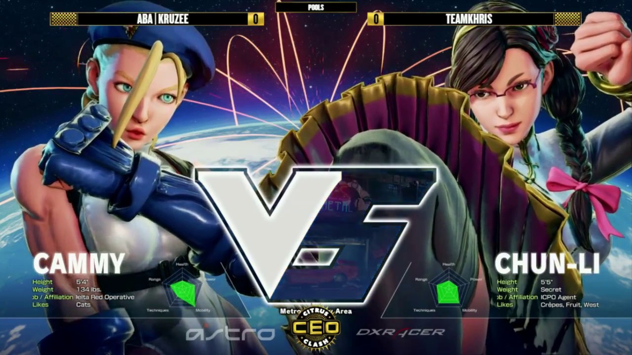 CEO CITRUS CLASH #7  SFV - ABA KRUZEE vs TEAMKHRIS