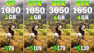 GT 1030 vs GTX 1050 vs GTX 1650 vs RTX 3050 - 8 Game Test Worth Upgrading