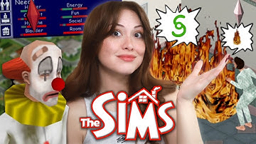 Playing The Sims for the first time.... girl, it