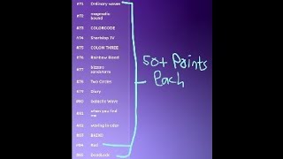 free list points vol.1