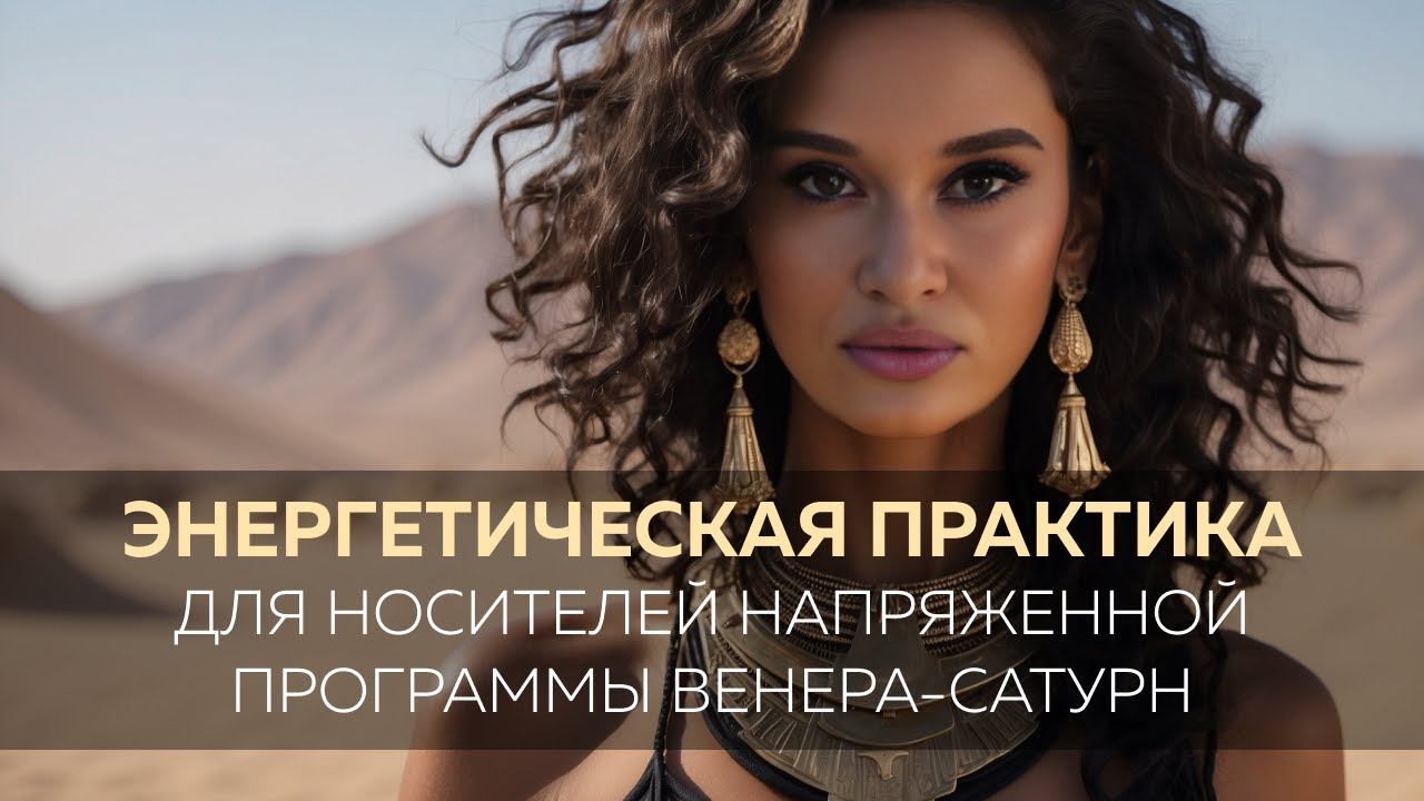 ЭНЕРГЕТИЧЕСКАЯ ПРАКТИКА для носителей напряженной программы Венера ...