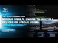 Learn Epic’s Pixel Streaming: Shared Sessions & Unique Sessions via Matchmaker (UE 5.4) #epicgames