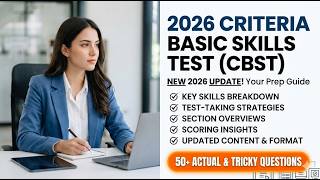 2026 Criteria Basic Skills Test CBST Prep | Master Employment Screening and Job Readiness