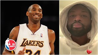 Dwyane wade posts an emotional video to his instagram story about what
he’s feeling in the wake of deaths kobe bryant and daughter gianna.
#kobe ✔...