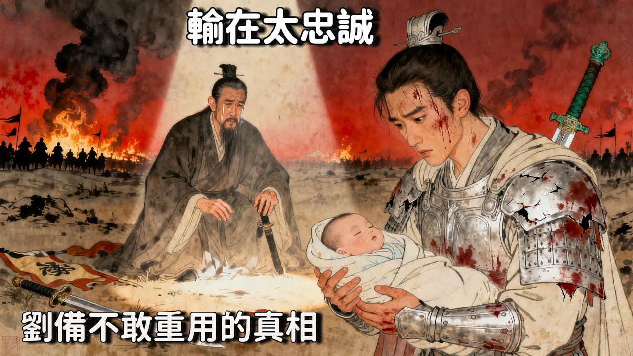 趙雲職場悲劇：完美保鏢為什麼一輩子沒能當上大元帥？劉備到底防着他什麼？ | 睡前歷史故事