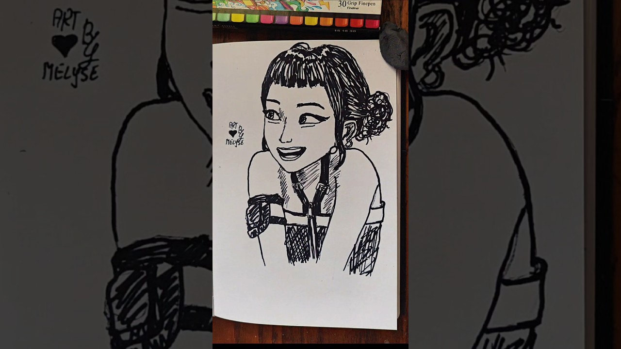 how to draw kpop demon hunters Zoey