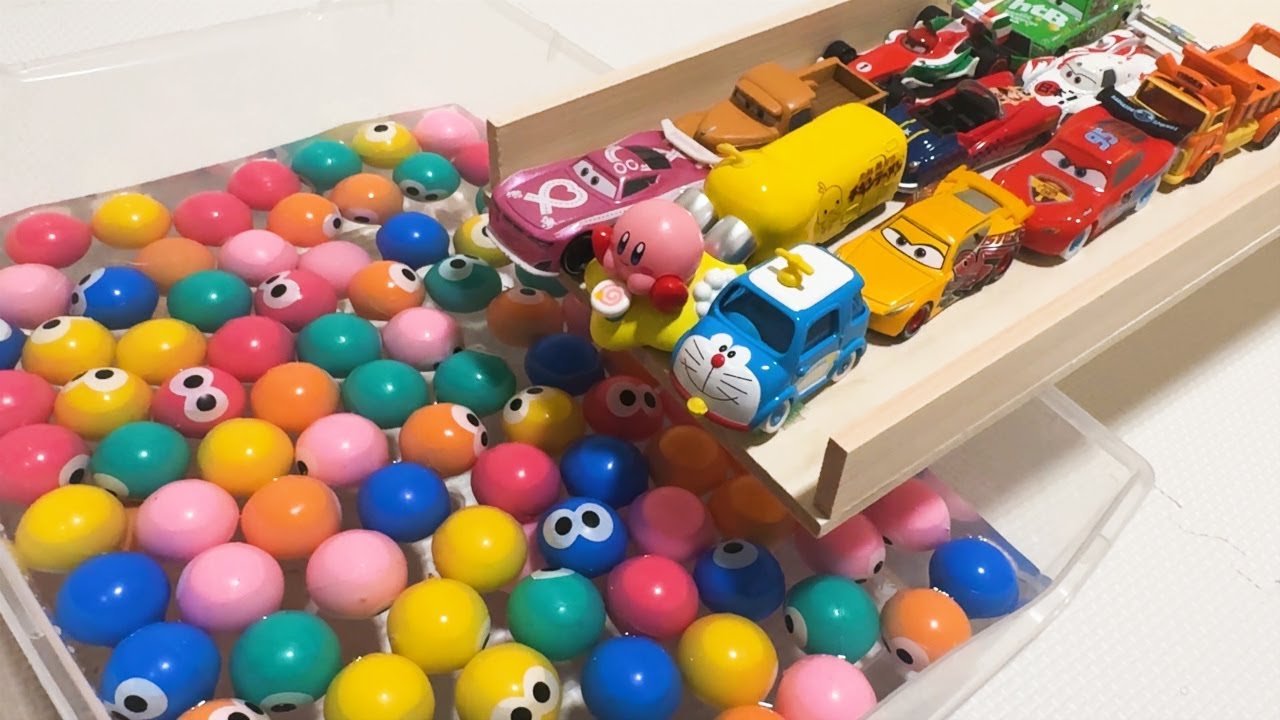 Water Marble run ✖︎ Tomica⭐︎ASMR Wooden wave slope HABA