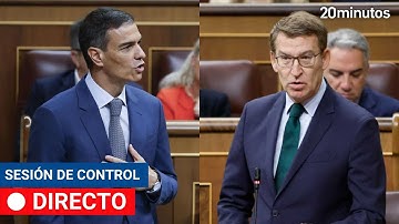 Pedro Sánchez responde al PP: Sesión de Control, EN DIRECTO