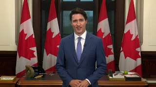 Prime Minister Justin Trudeau Congratulates CIGI on Its Twentieth Anniversary
Canada’s twenty-third prime minister, the Right Honourable Justin Trudeau, extended his greetings to CIGI on the occasion of the organization’s twentieth anniversary. As Mr. Trudeau remarks, CIGI “has been an important Canadian voice on the international stage to take on the pressing policy challenges of today and tomorrow.”
Located in Waterloo, Ontario, — the nucleus for Canadian innovation and technology — CIGI continues to strive to be the world’s leading digital governance think tank. Thank you to those who have worked closely with us over the years, and here’s to the next twenty!
Learn more about the history of CIGI and our anniversary celebrations at https://www.cigionline.org/about/20/ Prime Minister Justin Trudeau Congratulates CIGI on Its Twentieth Anniversary