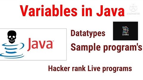 Variables in Java || Hackerrank problem solving || Datatype#javaprogramming #variables #java