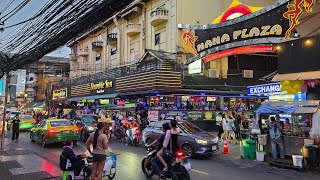 [4K] Evening Walk in Downtown Bangkok, Thailand | Asok Intersection to Nana Plaza