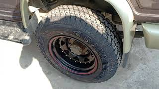15 inches off Road Steel Rim at Mahindra Bolero