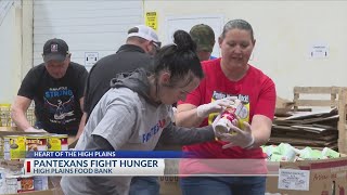 Pantex employees volunteer with the High Plains Food Bank