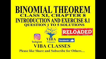 BINOMIAL DISTRIBUTION, CHAPTER 8, INTRODUCTION, EXERCISE 8.1, Q 1 TO 5, SOLUTIONS, CLASS XI, CBSE,
