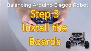 Assemble Pre-Production Elegoo Balancing Arduino Robot KIT Step 3: Install the Boards on the Chassis