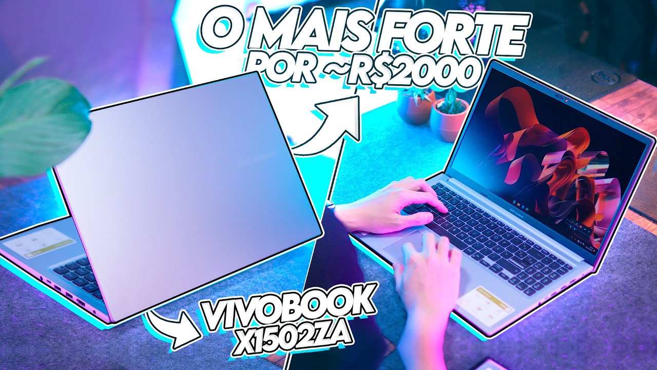 Notebook ASUS Vivobook X1502ZA Intel Core i5 12450H 8GB Ram 256GB