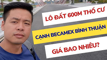 Bất Động Sản Bình Thuận | Lô Đất 600m Thổ Cư Sát Becamex Hàm Tân Giá Bao Nhiêu? | Trưởng Vũ Official