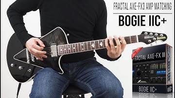 Mesa Boogie IIC+ Amp Pack for Fractal Audio Axe-FX III / FM3 | Rock Demo (Bogie IIC+)