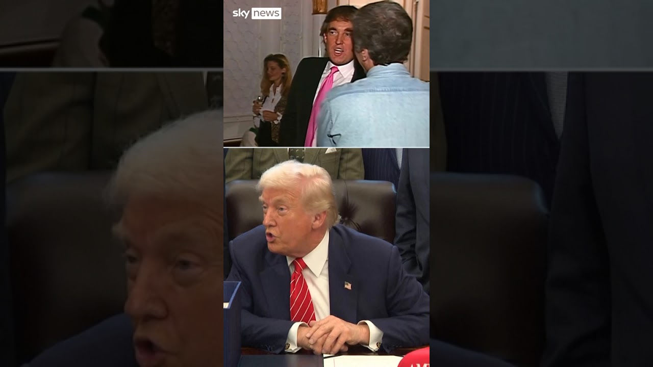 Trump attacks reporter over Epstein questions
