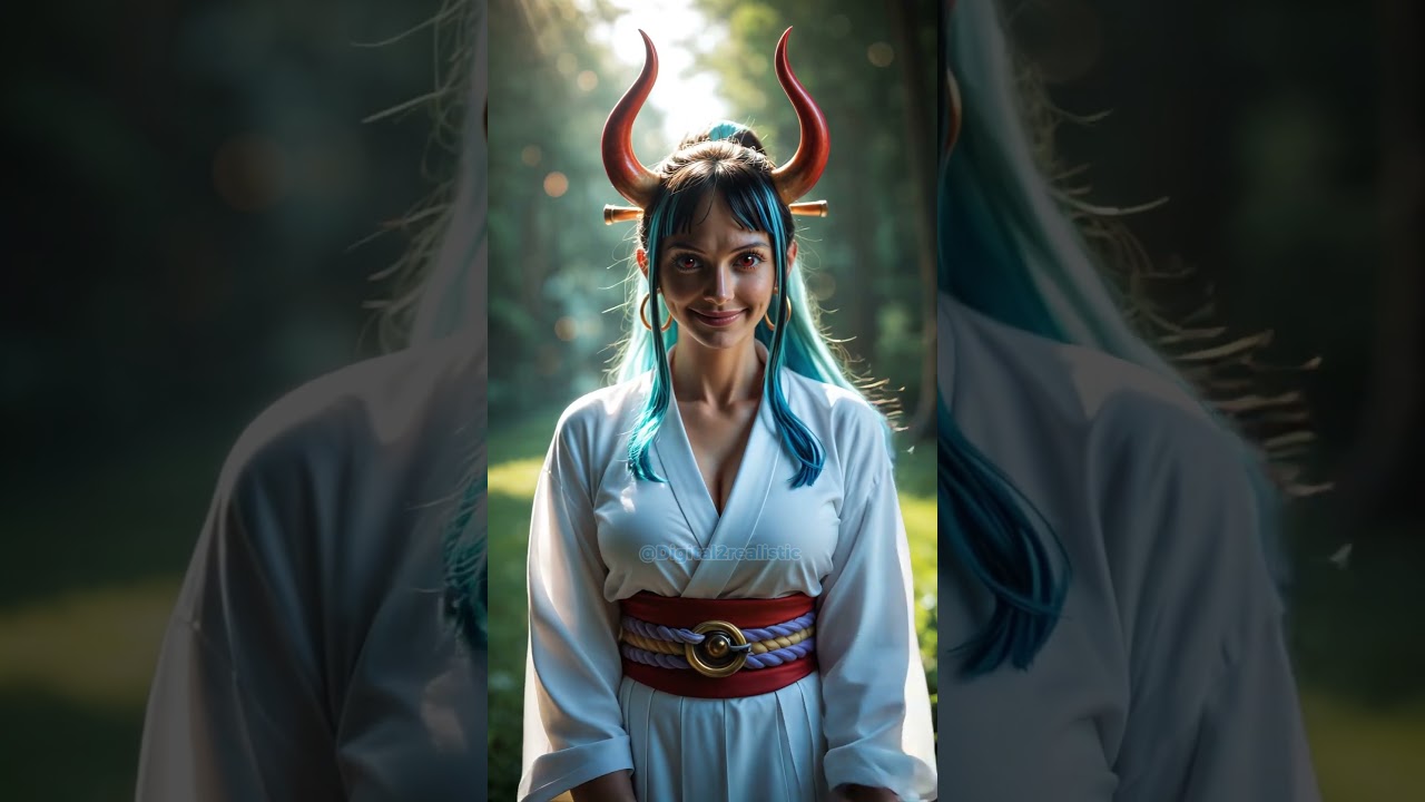 Yamato (One Piece) to real Life using AI 